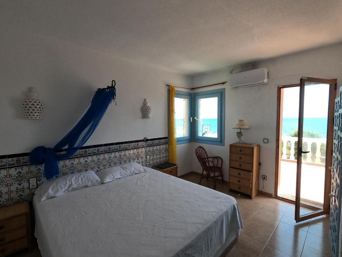 Oasis En La Playa: Piscina Y Relax Villa Cullera Exteriör bild