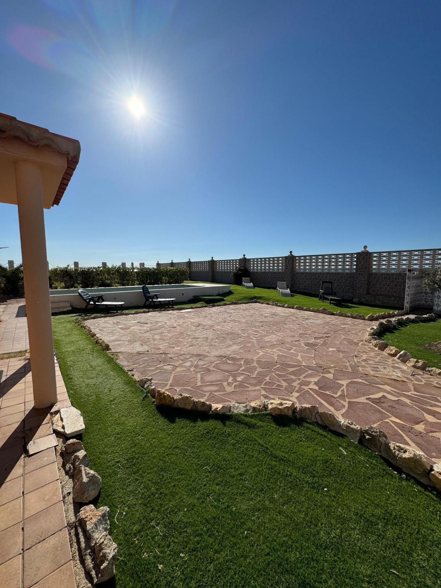 Oasis En La Playa: Piscina Y Relax Villa Cullera Exteriör bild