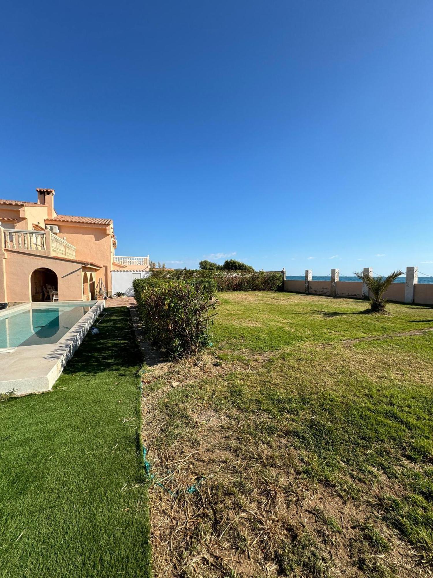 Oasis En La Playa: Piscina Y Relax Villa Cullera Exteriör bild